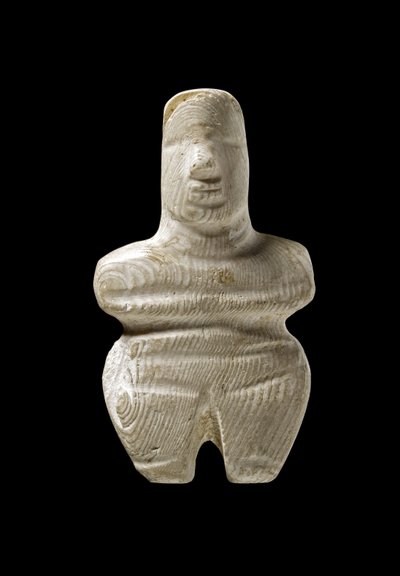 Figurilla cicládica, Naxos, c.3000-2000 a.C. de Greek